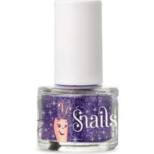 Snails Purple Blue Glitter