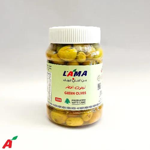 Lama Green Olives  380g