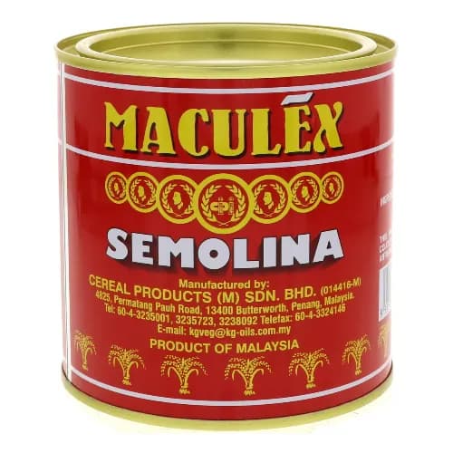 Maculex Semolina 500G