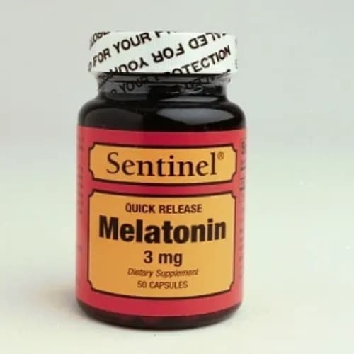 Sentinel Melatonin 3Mg Capsules 50'S