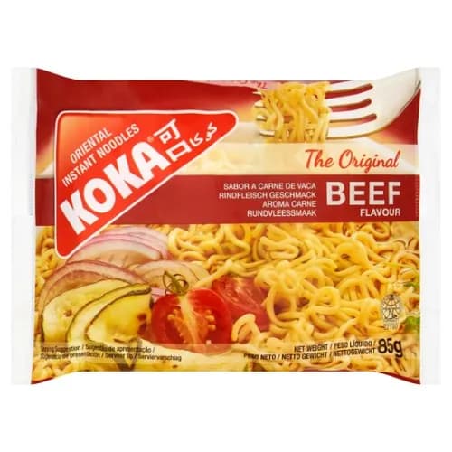 Koka Instant Noodles Beef Flavor 85G