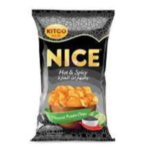 Kitco Nice Natural Potato Chips Hot & Spicy 167G