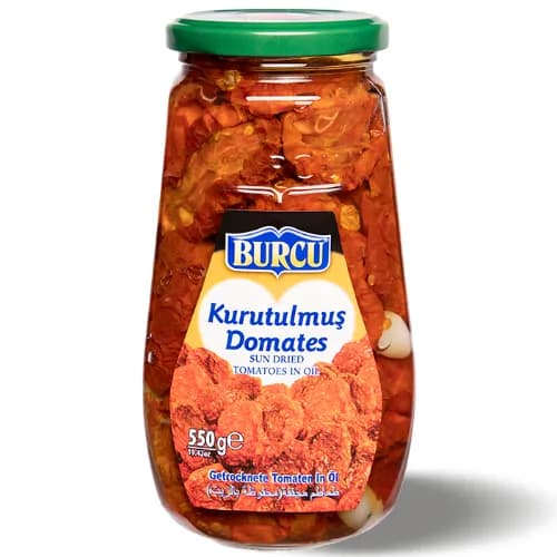 Burcu Sun-Dried Tomatoes In Oil 550 Gr