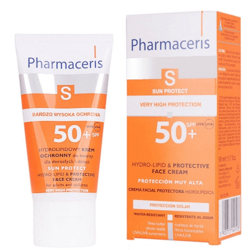 Pharmaceris Hydro Lipid Spf 50+ Face Cream 50 Ml