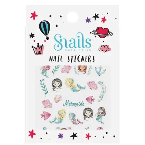 Snails Nail Stickers-Mermaid