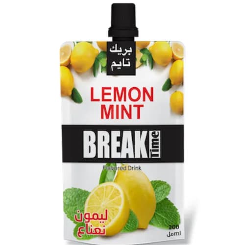 Break Time Lemon & Mint Juice 200 Ml