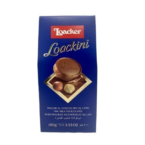 Loacker Loackini Milk Chocolate Bites 100G