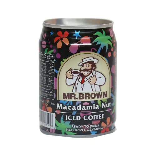 Mr. Brown Macadamia Nut Iced Coffee 240Ml