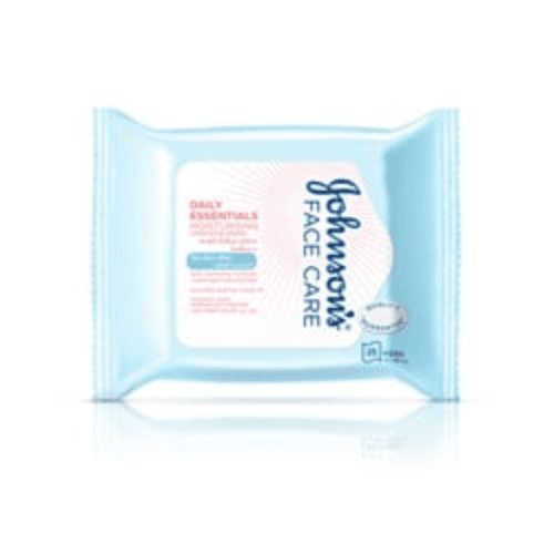 J&J Facial Wipes For Dry  Skin