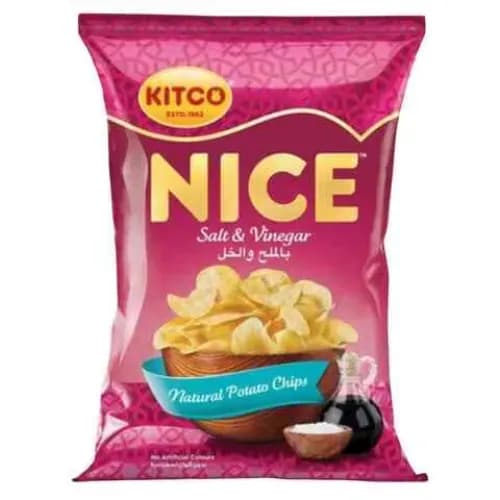 Kitco Nice Potato Chips Salt & Vinegar 167G