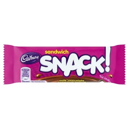 Cadbury Snack Sandwich 22 Gm