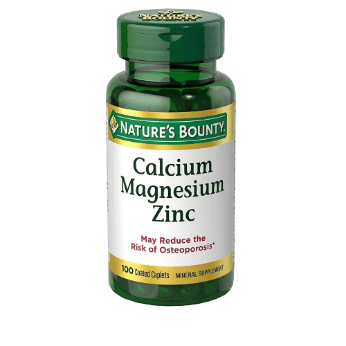 Nature's Bounty Calcium-Magnesium-Zinc Caplets 100’s