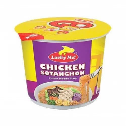 Lucky Me Instant Vermicelli Soup Chicken Flavor 28G