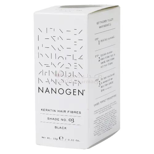 Nanogen Nanofibers Black 15G