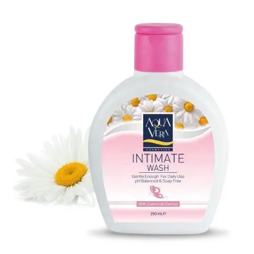 Aqua Vera Intimate Wash With Chamomile Extract - Soap Free 250 Ml