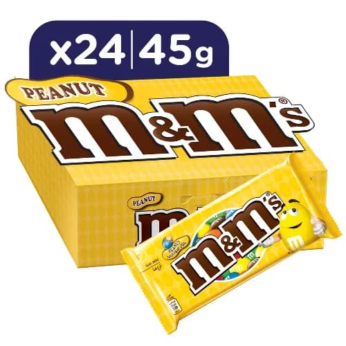 M&M'S Milk Chocolates With Peanuts 24 X 45G