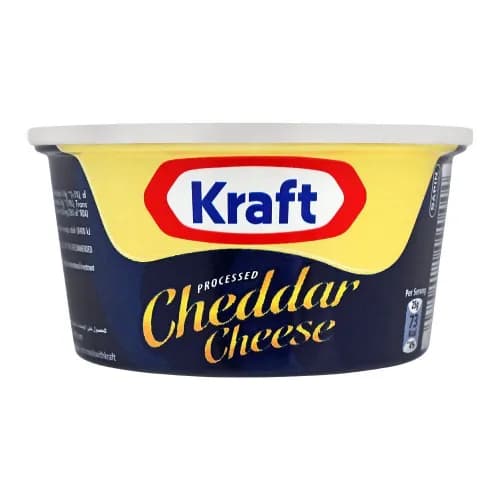 Kraft Processed Cheddar Cheese 133G