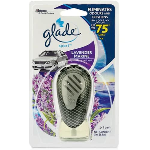 Glade Sport Lavender Marine Car Freshener 7Ml