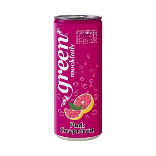 Green Mocktails Pink Grapefruit Drink 330Ml