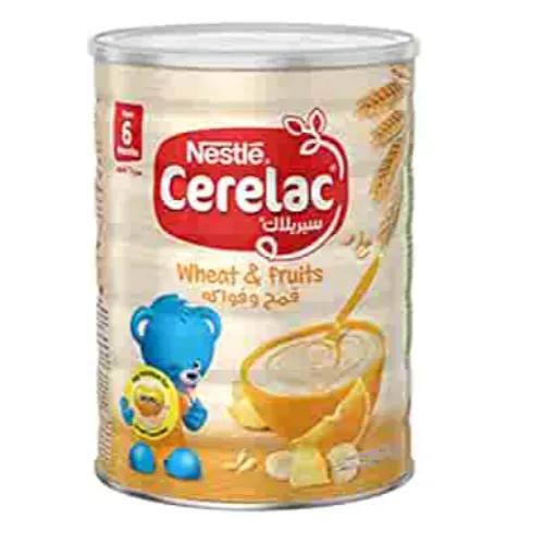 Cerelac Infant Cereal With Wheat & Fruits (6+ Months) - Artificial Colorings Free, Preservatives Free 1 Kg