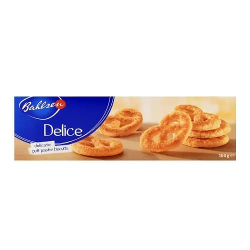 Bahlsen Delice Puff Pastry Biscuits 100 Gr