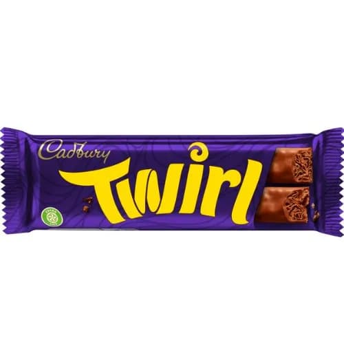 Cadbury Twirl Chocolate Bar 43 Gr