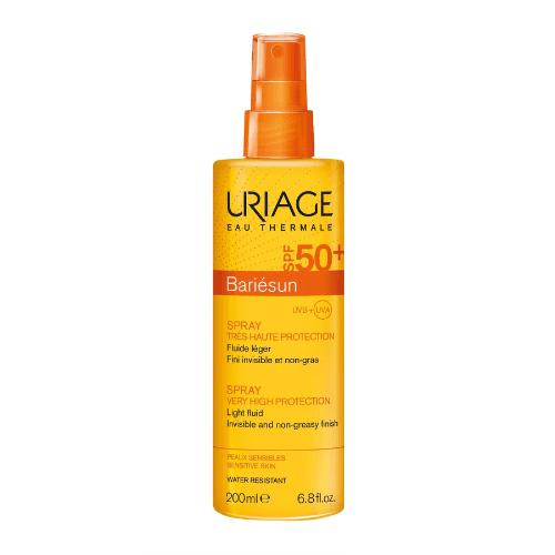 Uriage Bariesun Spf50+Light Fluid Spray 200Ml