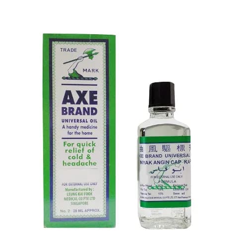 Axe Brand Universal Oil For Quick Relief Of Cold & Headache 28 Ml