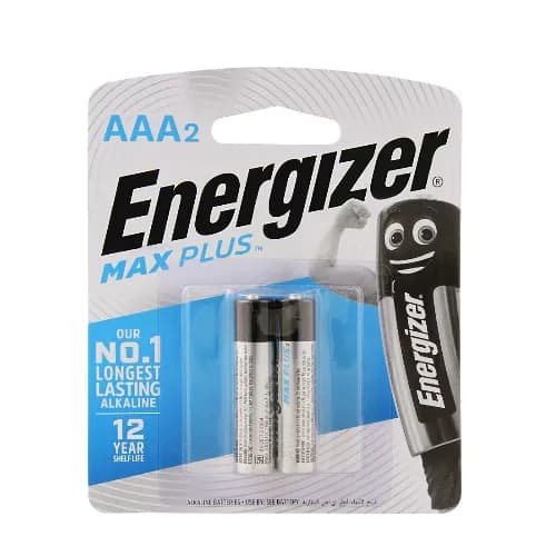 Energizer Max Plus Aaa Batteries 2 Per Pack