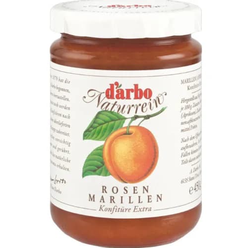 D'Arbo All Natural Apricot Jam 625 Gr