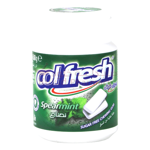 Col-Fresh Spearmintchewing Gum 50Gm