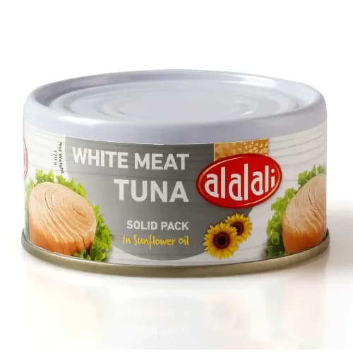 Al Alali White Solid Tuna Meat In Sunflower Oil 170 Gr