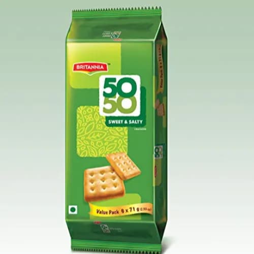 Britannia Sweet & Salty Crackers - Vegetarian 71 Gr