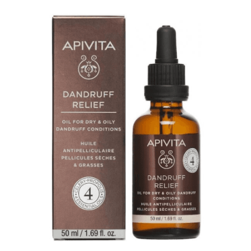 Apivita Oil Pre-Shampoo Dandruff Relief 50Ml