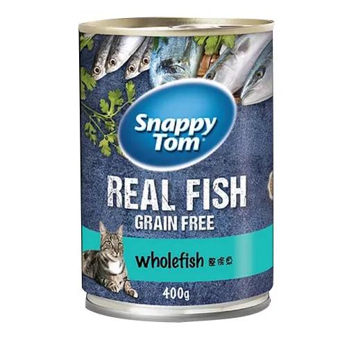 Snappy Tom Whl Fish 400Gm