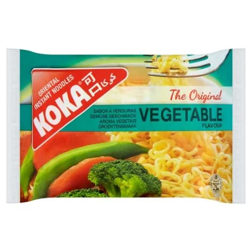 Koka Instant Noodles Vegetable Flavor 85G