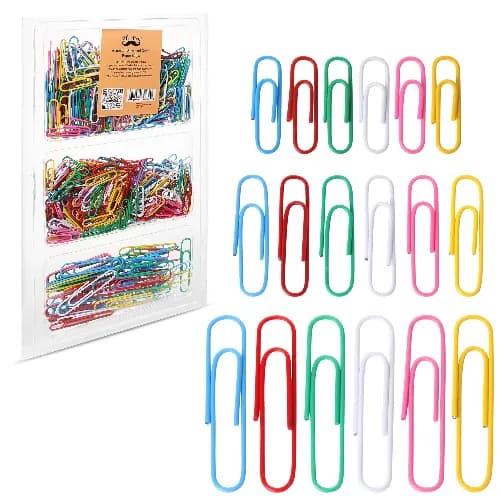 Dayue Multi Colored Paper Clips 1 Pack