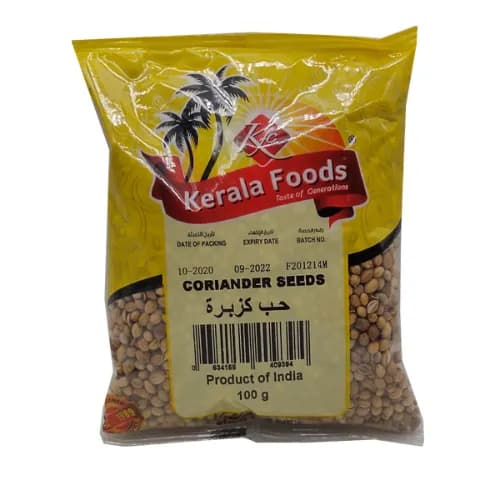 Kerala Foods Coriander Seeds 100G