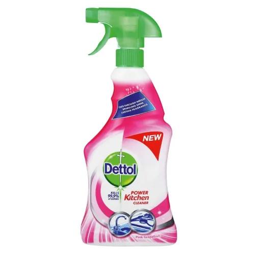 Dettol Power Kitchen Cleaner Pink Grapefruit Scent 500 Ml