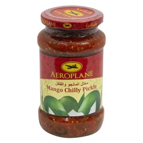 Aeroplane Mango Chilly Pickle 400 Gr