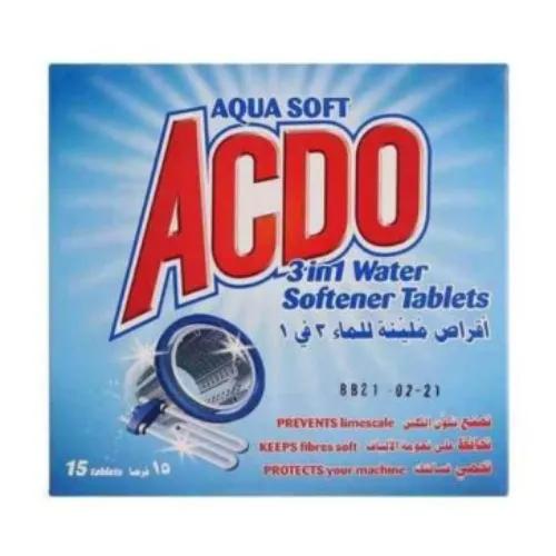 Acdo 3 In1 Water Softener Tablets 15 Tablets