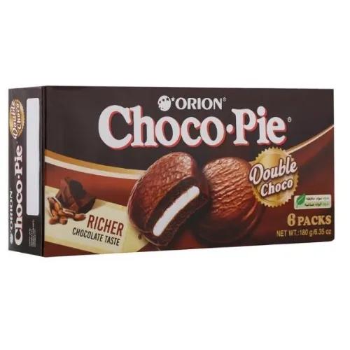 Orion Choco Pie Double Choco  6Packs 180G