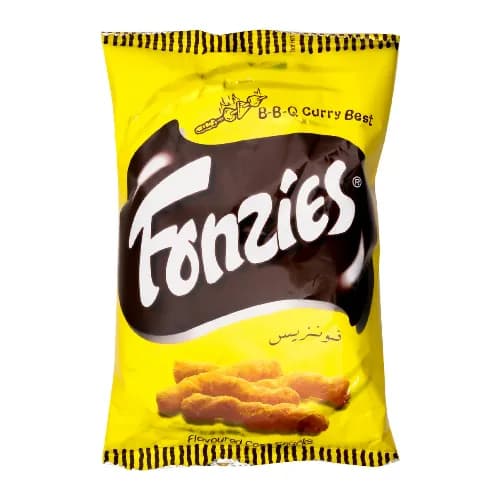 Fonzies Bbq Curry Best Crisps 28G