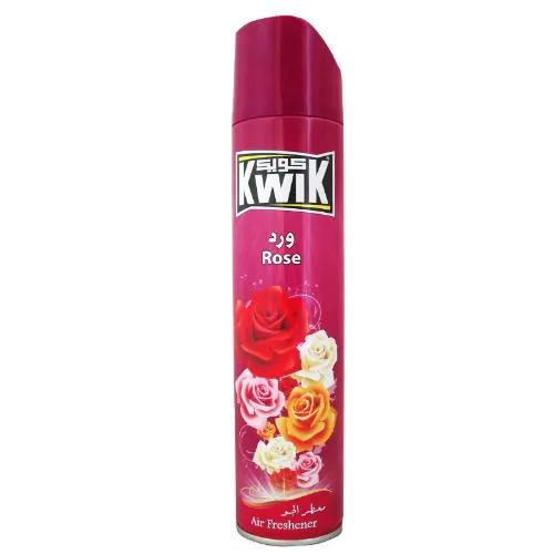 Kwik Air Freshener Spray Rose Scent 300Ml