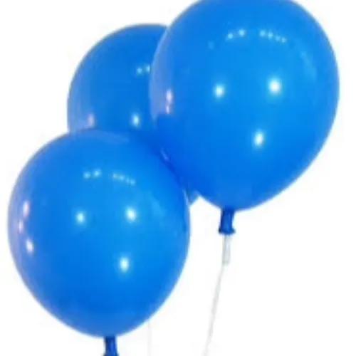 Matte Blue Balloons