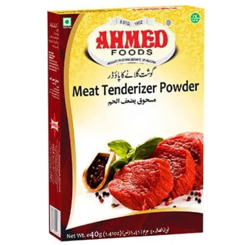 Ahmed Foods Meat Tenderizer Powder - Vegetarian 40 Gr