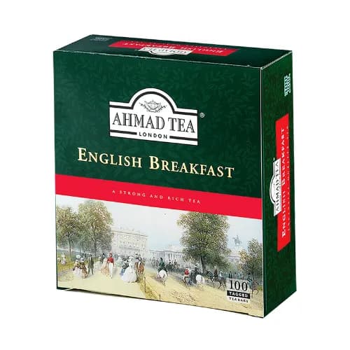 Ahmad Tea English Breakfast Tea Bags 100 Per Pack