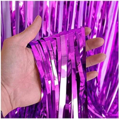 Purple Curtain Foil