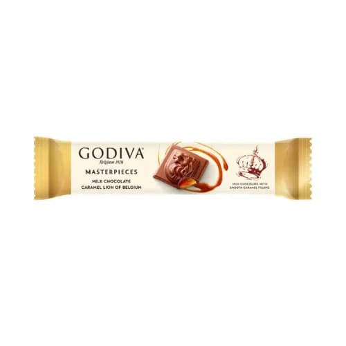 Godiva Masterpieces Milk Chocolate Caramel Lion Of Belgium 32G