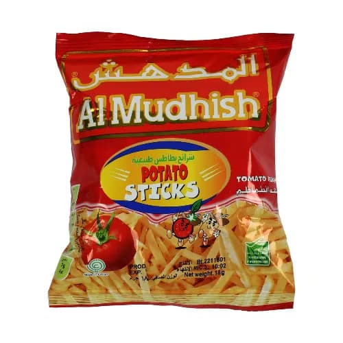 Al Mudhish Chili Potato Sticks 18 Gr